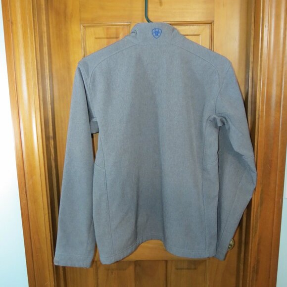 Ariat Softshell Jacket Charcoal Wind & Water Protection Boys Youth XL (14-16) - Picture 5 of 10